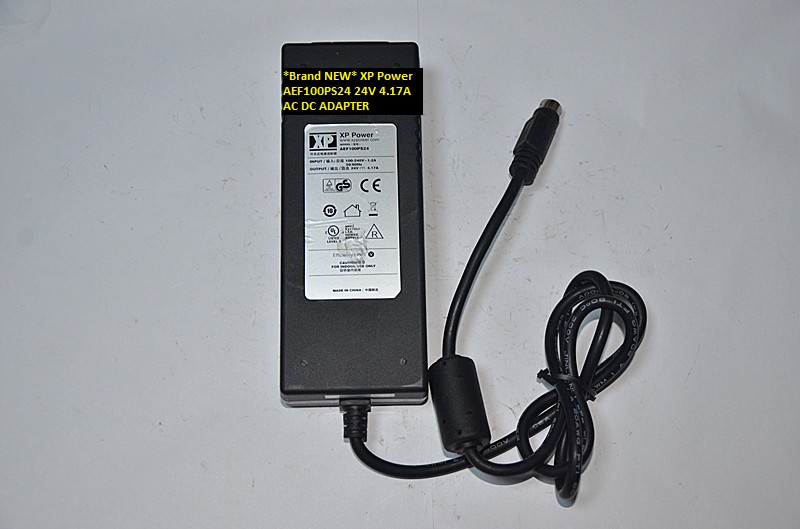 *Brand NEW* XP Power AEF100PS24 24V 4.17A AC DC ADAPTER